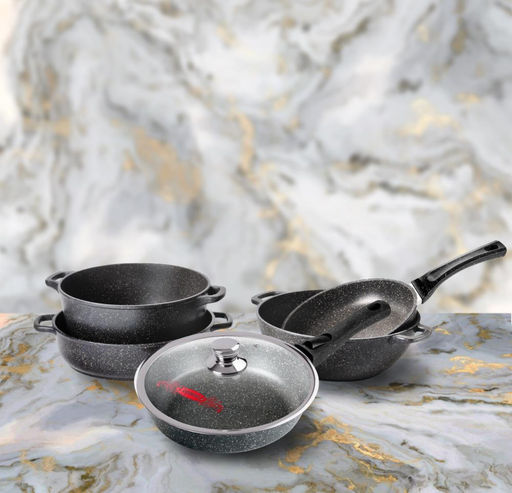 Сковорода 260/70мм Гранит Induction съемная ручка, без крышки, Ис2653аг