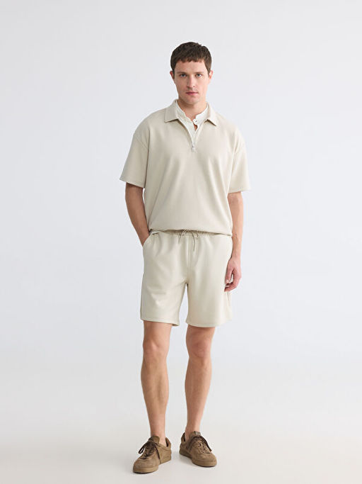 Fermuarl? Polo Yaka Erkek Ti??rt