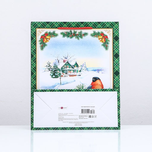 Пакет подарочный У Ёлочки , 26 х 32 х 12 см - Simaland фото 2