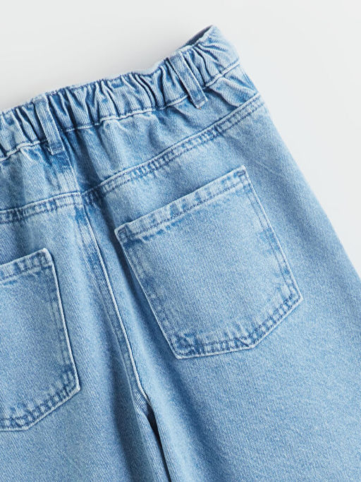 Wideleg K?z ?ocuk Jean Pantolon