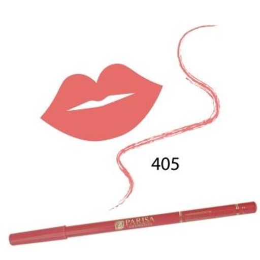 Parisa Карандаш для губ/глаз дерево № 405 Бледно-красный (шт.) /12