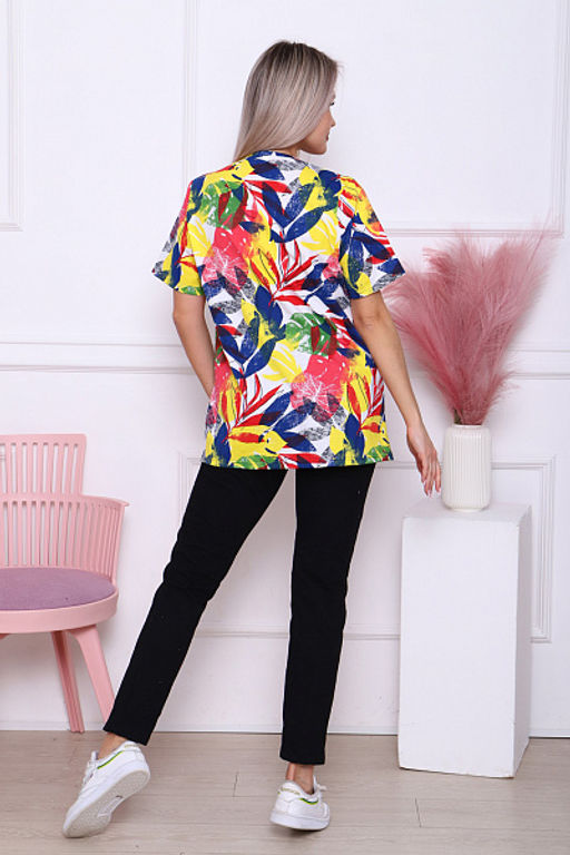 Футболка женская с карманами, вариант 17 (820-17) - Плиона фото 7