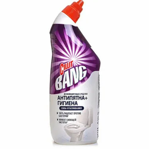 СИЛИТ Bang дез.ср-во д/туалета Антипятна+Гигиена 750мл Сила отбеливания