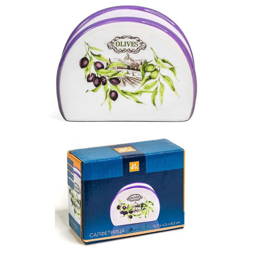Салфетница ОЛИВКИ арт.MFK21038 /МФК/  фото 2