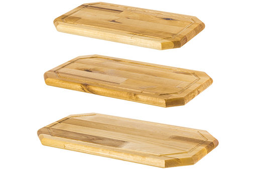 Комплект 3 досок 38*22*1,8 см, 34*20*1,8 см, 30*18*1,8 см Гайка на дер. подстав. - Elan gallery фото 8