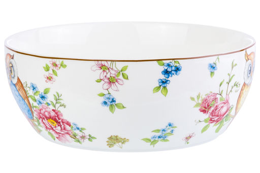 Салатник 20*20*7,5 см 1,7 л Совушки NEW BONE CHINA - Elan gallery фото 9