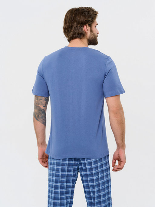 Пижама Грант_М331/индиго - Ihomelux фото 6