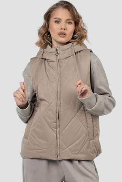 Куртка жилет двусторонняя демисезонная (синтепон 100)