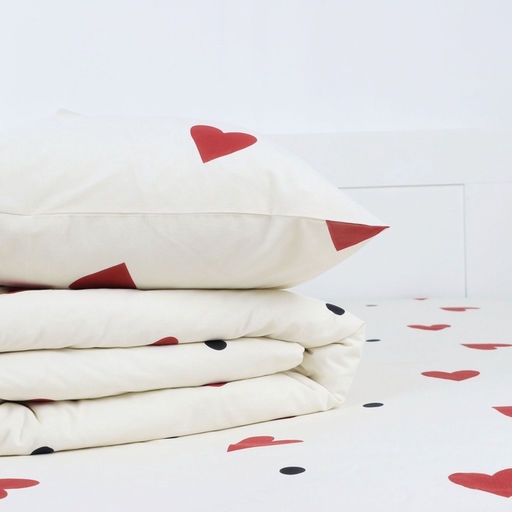 Постельное бельё Этель 2 сп First love 175*215 см, 200*220 см, 70*70 см -2 шт, бязь 125 г/м2, хл 100%  фото 2