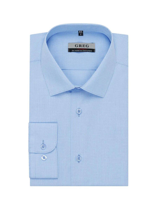 Сорочка мужская длинный рукав GREG 224/237/0430/Z