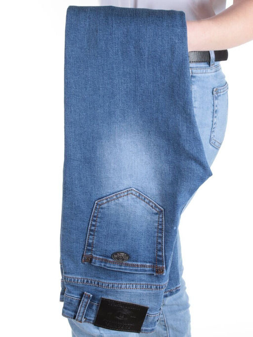 5561 BLUE Джинсы зауженные женские SASANTA - Фабричный китай фото 10