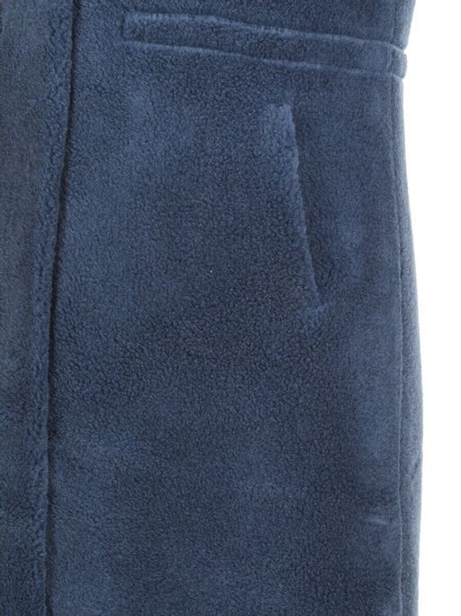 1911 DK. BLUE Дубленка женская зимняя SHARK WARSHIP (60% кашемир, 40% вискоза) - Fashion фото 12