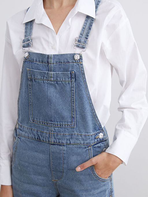 Kare Yaka Kad?n Jean Salopet