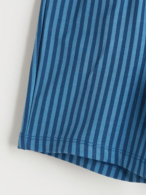 Beli Lastikli ?izgili Erkek ?ocuk ?ort