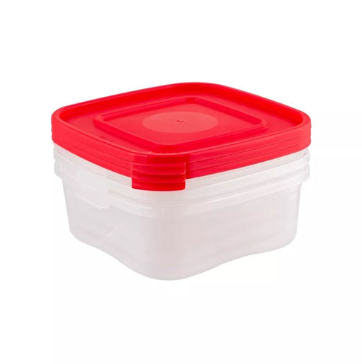 Комплект контейнеров для СВЧ "Каскад" 3 шт. квадро 1,4 л арт. С68001