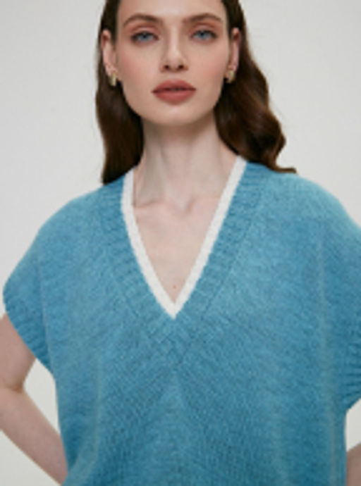 Жилет 111.080001-2/голубой