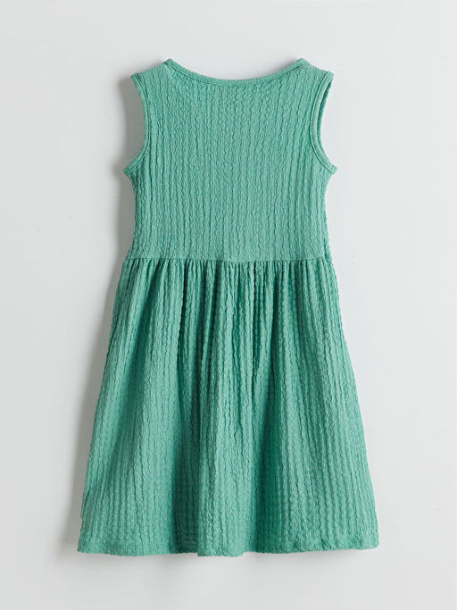 Bisiklet Yaka K?z ?ocuk Elbise