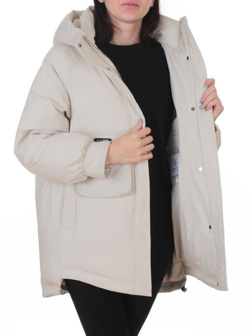 9912 MILK Куртка зимняя женская (150 гр. холлофайбер)