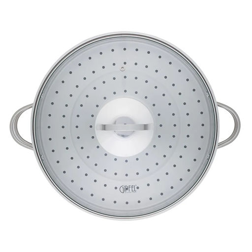 1813 GIPFEL Пароварка трёхъярусная DONELLA 32х16см/11л с тремя пароварочными отделениями 32х8см