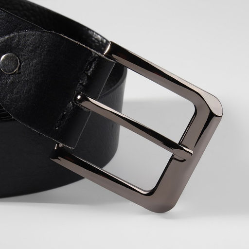 Цена за 2 шт. Пряжка для ремня, 5.5×5.2 см, 40 мм, цвет чёрный никель