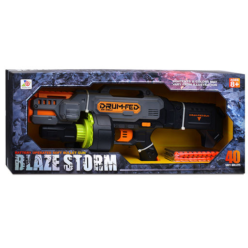 Бластер "Боец" с мягкими пулями, в коробке