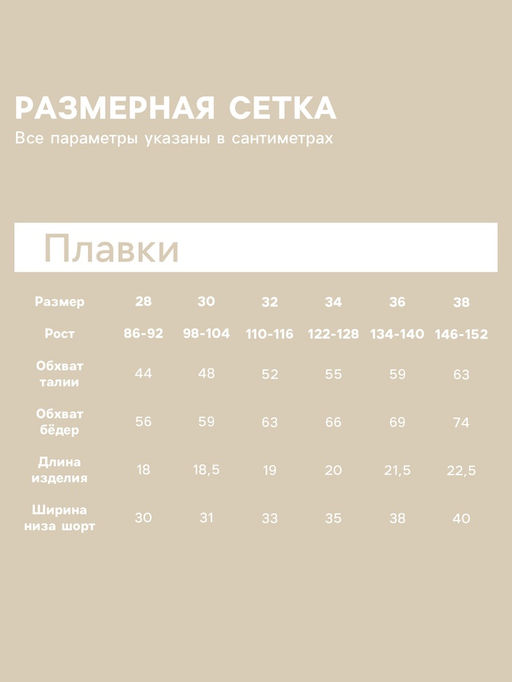 Плавки купальные для мальчика MINAKU «Слоники», синие, рост 134-140 см