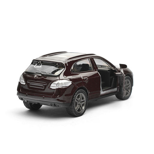 Черная инерционная машинка Кроссовер die-cast,1:32, открывающиеся двери