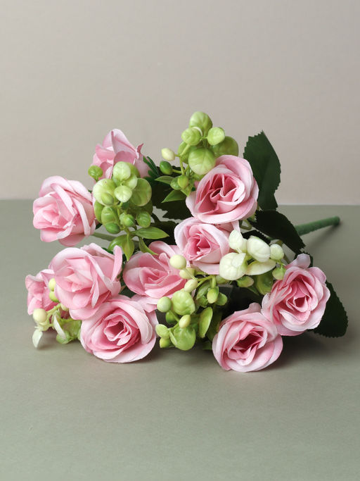 Цветок искусственный Роза букет 30 см / WL-5030 /уп 2/200/600/ - ГалеонТрейд фото 5