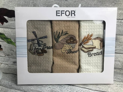 Набор салфеток EFOR из 3 шт LUX (40*60) ASORTE