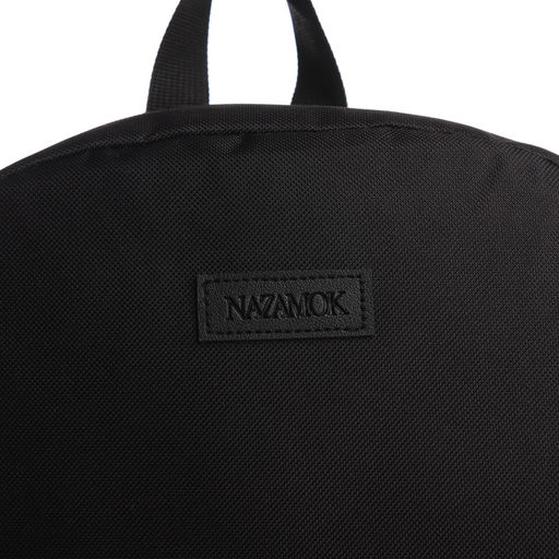 Рюкзак текстильный с цепочкой, 38х29х11 см, черный - Nazamok фото 6