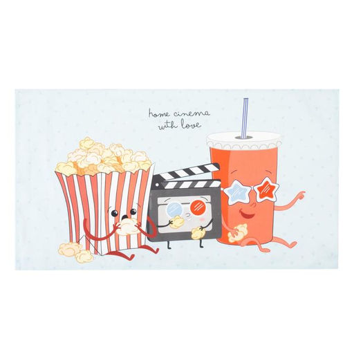 Полотенце Этель Home cinema 40х73 см, 100% хлопок, саржа 190 гр/м2  фото 2