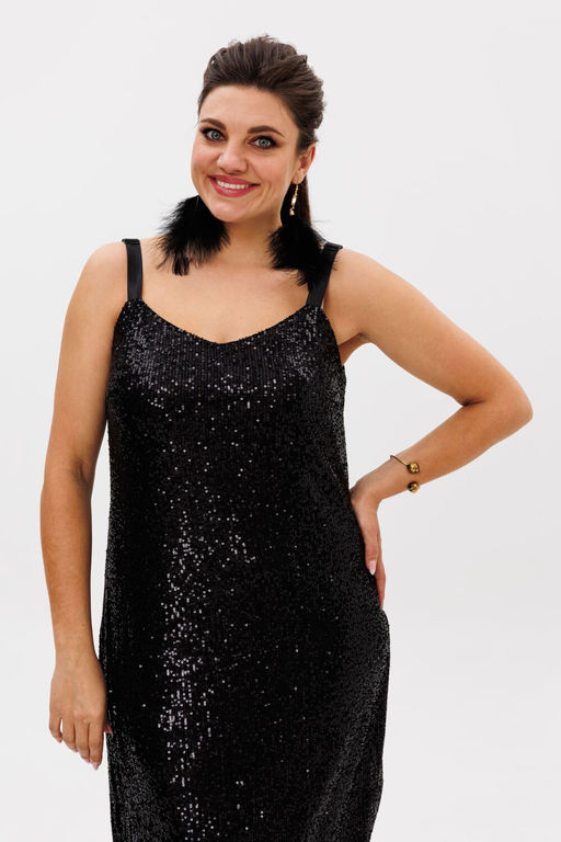 Платье ANELLI 1507 лимузин  фото 4