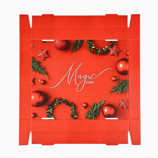 Коробка подарочная новогодняя складная Magic time, 30?24.5?15 см, Новый год