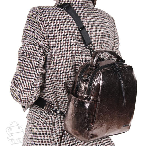 Рюкзак женский 9223L bronze Velina Fabbiano-Safenta/30 в Новосибирске