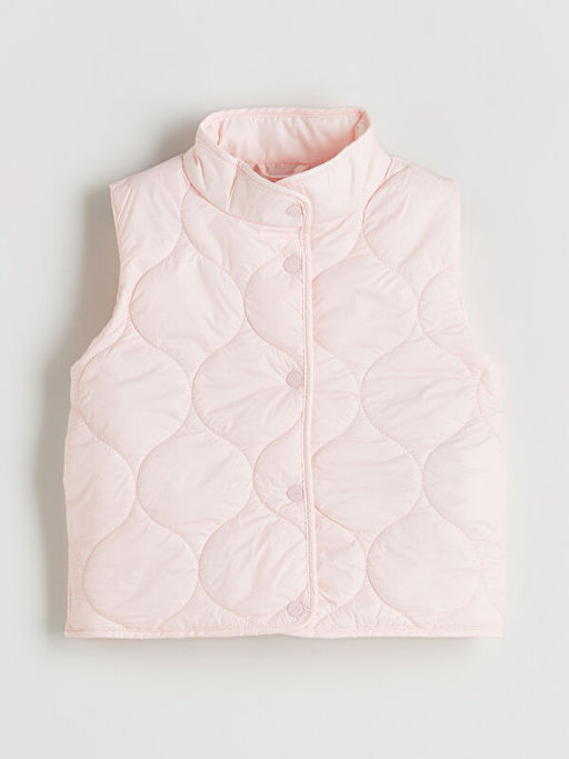 Kapitone Desenli K?z ?ocuk Yelek