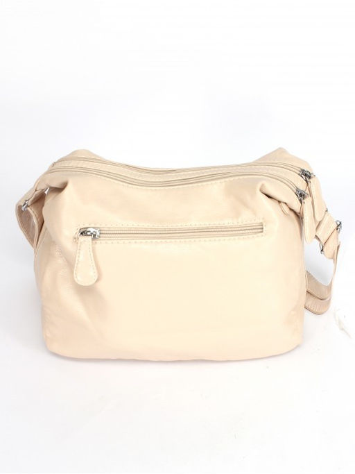 Сумка женская искусственная кожа Guecca-108, 2отд, плечевой ремень, св.бежевый SALE 264030 - Adelia фото 6