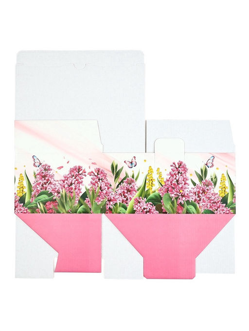 Подарочная коробка, упаковка, 8 марта, 22?15?10 см