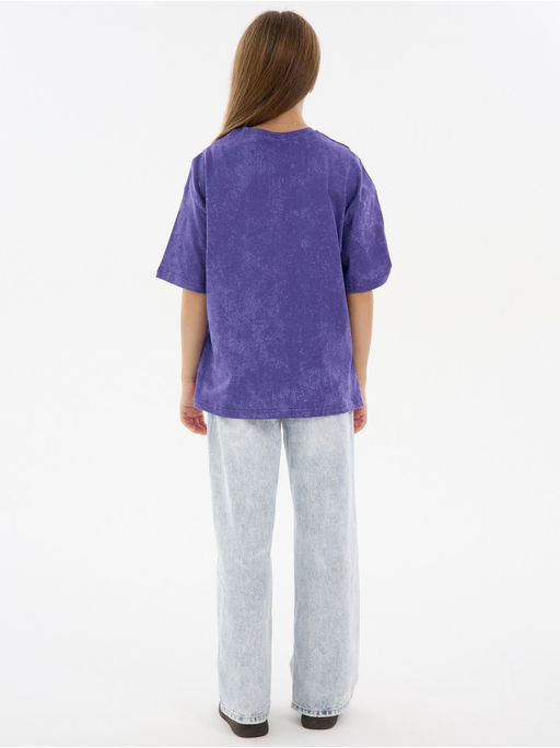 Футболка Винтаж фиолет Девочка - София фото 18