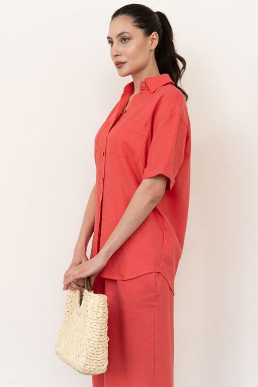 ЛЁН. ЖАКЕТ ЖЕНСКИЙ ALMANDO MELADO