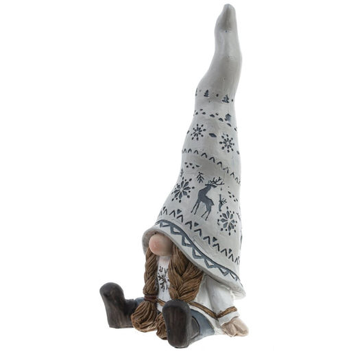 Фигурка декоративная "Гном", L8 W7,5 H17 см, 4в.