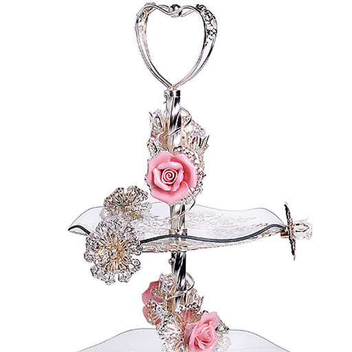 30822 Конфетница 2-х ярусная 32х32х52 см MB (х8) - Mayer&boch фото 3