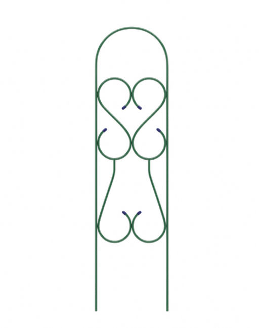 Шпалера УЗОРНАЯ 1,3м (выс. 1,3м, шир. 0,35м) ст.тр. 10мм (К-136-1) - ОоО Оазис фото 2