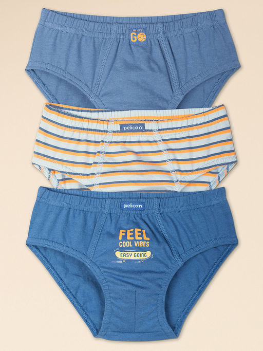 BULB3352(3шт. в упаковке) Трусы для мальчиков