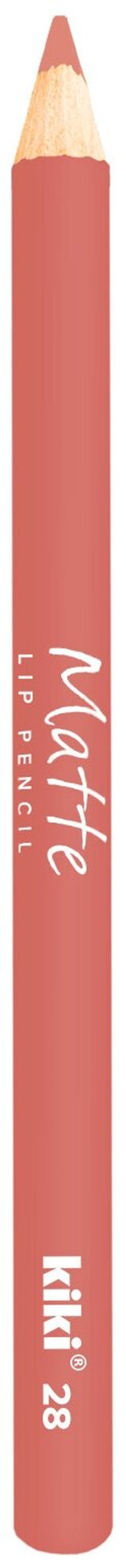 KIKI Карандаш для губ MATTE 28, пыльная роза  фото 2