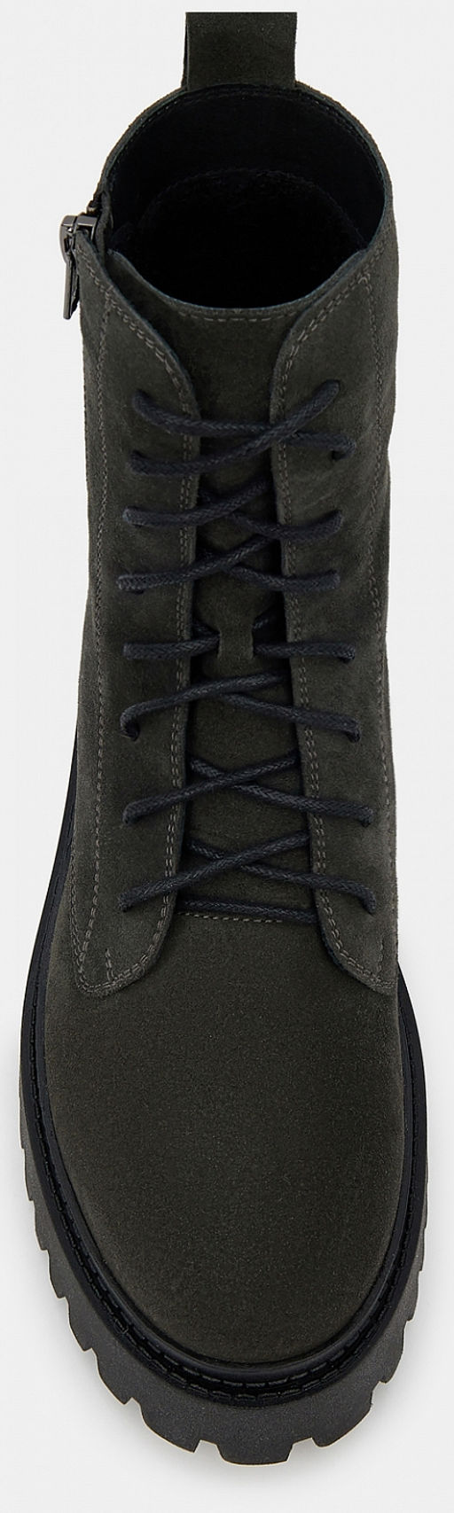 Ботинки Ralf Ringer 744201ТЗ натуральная кожа темно-зеленые  фото 4