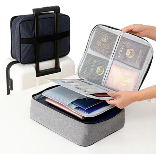 Органайзер для документов А4 (2 вставки) Серый