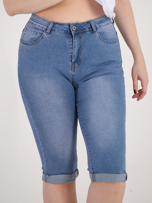 1У-52 5850.С1 Капри джинсовые