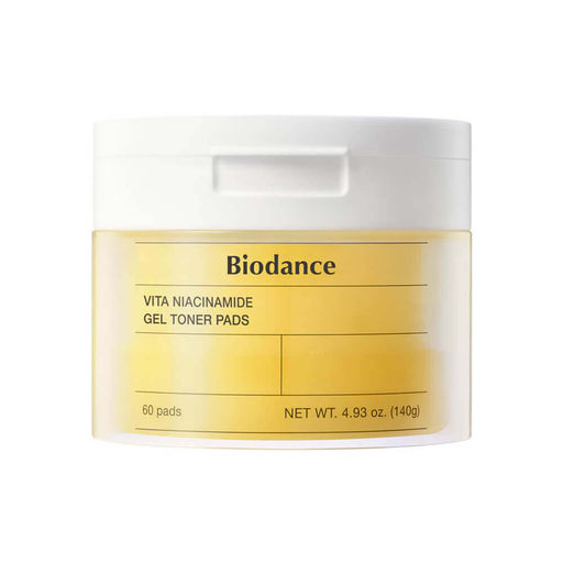Biodance Vita Niacinamide Gel Toner Pad 60pads - Осветляющие пэды с ниацинамидом для сияния кожи