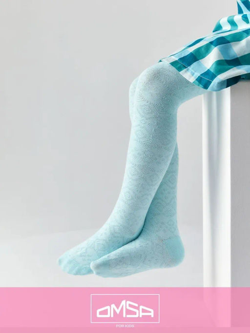 OMSA kids Collant 12A12-2 с жаккардовым рисунком - avorio фото 17