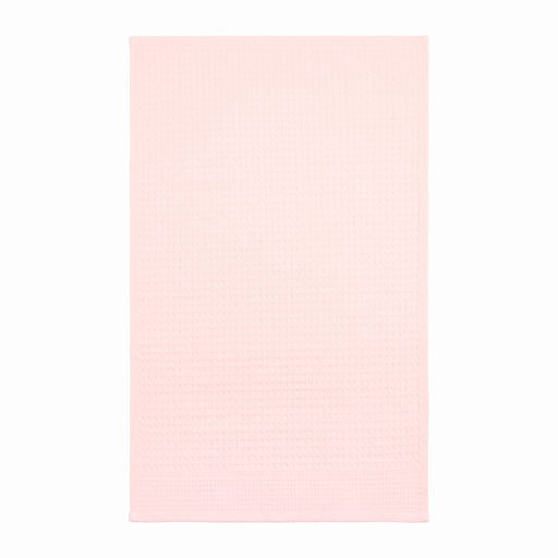 Набор кухонных полотенец Доляна, цвет розовый, 35х60см-2шт, 100% хл, вафля, 220 гр/м2  фото 2